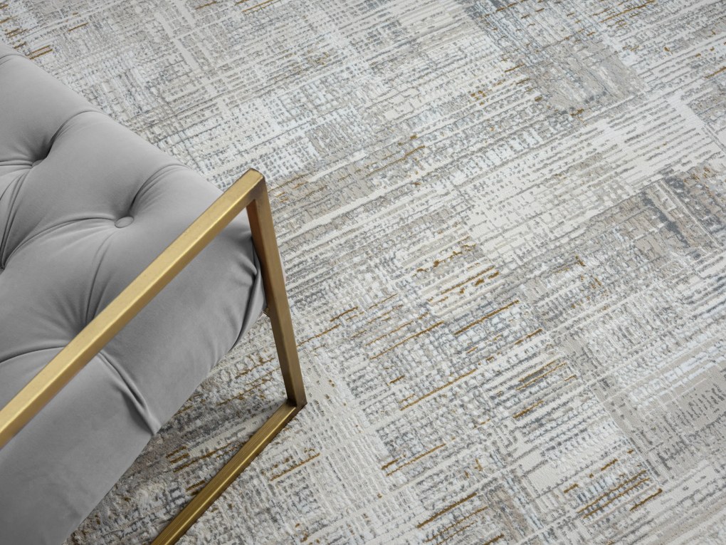 Kusový koberec My Taste creme, 160x230, šedá, chodba / predsieň, My Flair