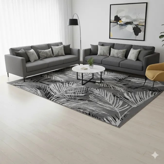 DC Koberec PP 240 sivá Rozmer: 140×190 cm