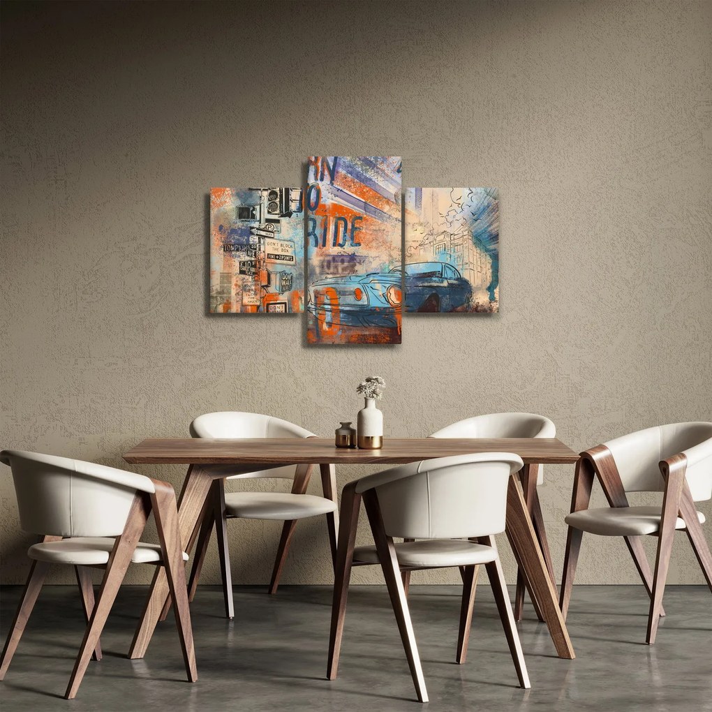 Obraz - Zrodený na jazdu (90x60 cm)