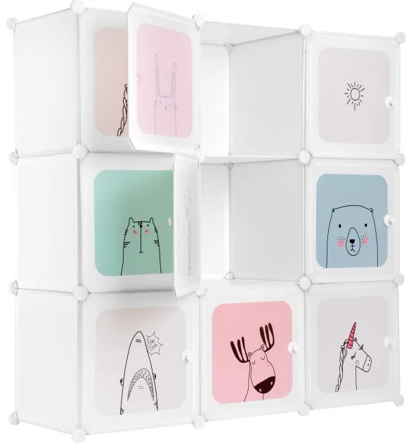 Detská modulárna skriňa ESLA