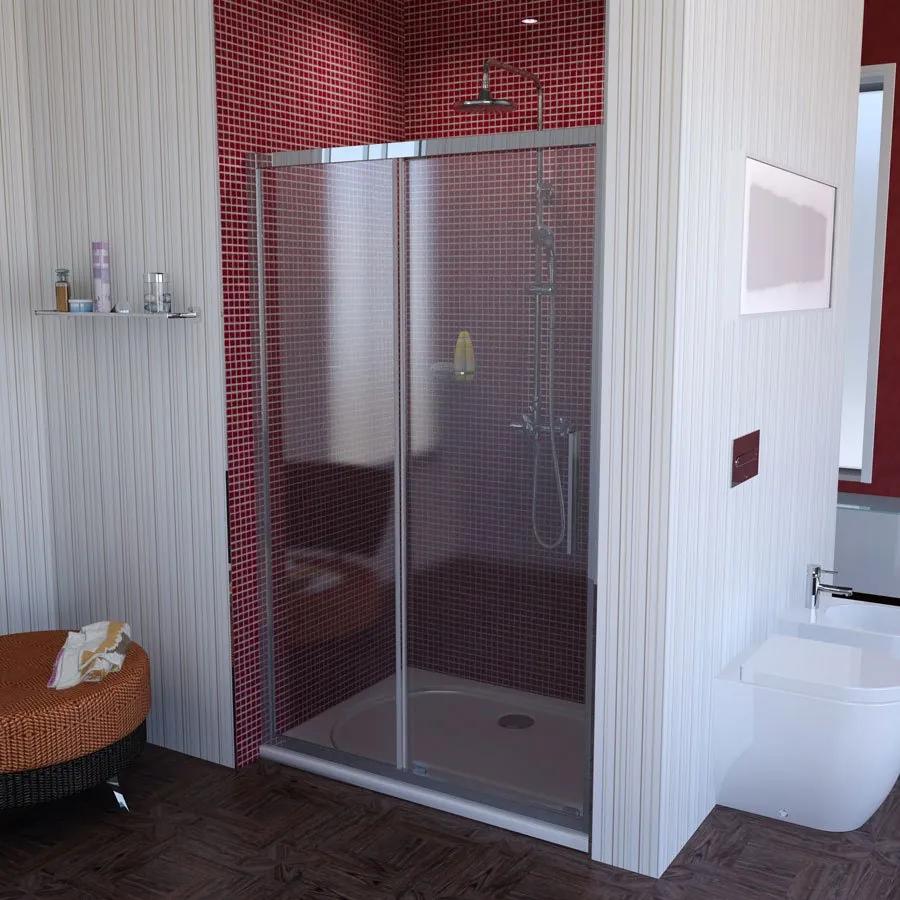 POLYSAN - LUCIS LINE sprchové dveře 1300mm, čiré sklo (DL1315)
