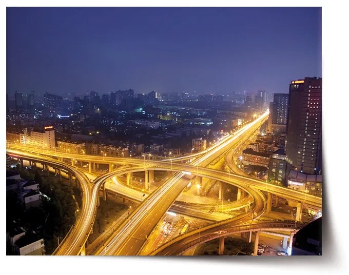 Sablio Plagát Križovatka - 120x80 cm