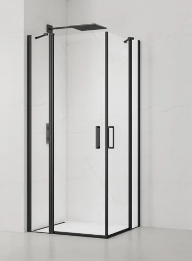 Sprchový kút obdélník 90x80 cm SAT Fusion SATFUDP9080C