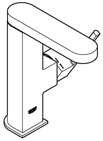 GROHE 23872003 - Umývadlová batéria PLUS M lesklý chróm