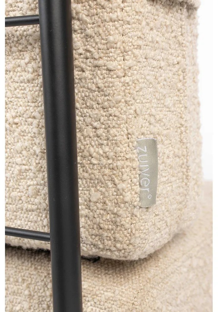 Krémové kreslo Bowie – Zuiver