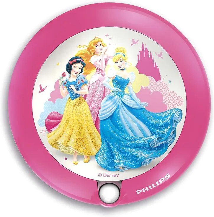 Philips Philips 71765/28/16 - LED Detské svietidlo so senzorom PRINCESS 1xLED/0,06W/2xAAA P0708