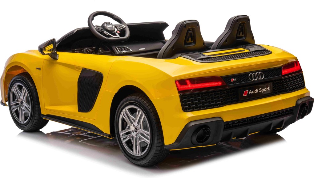 Ramiz Detské autíčko Audi Spyder R8 LIFT žlté