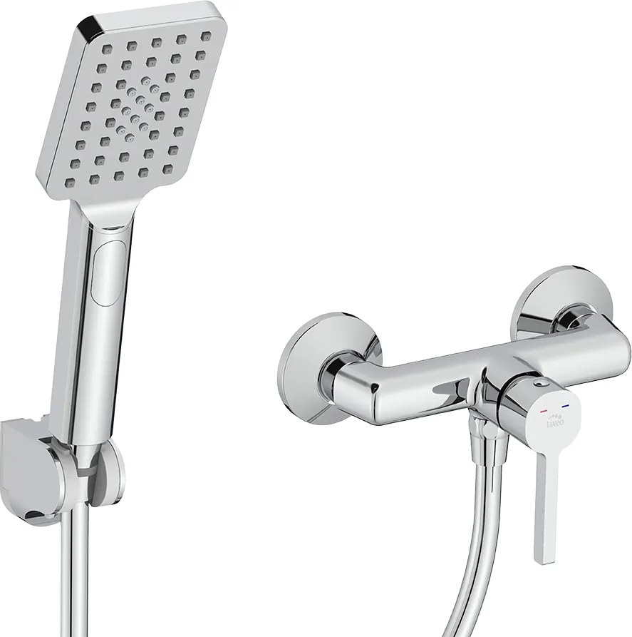 Laveo Sprchová batéria Alita so sprchovým setom - BVA_041D, chróm
