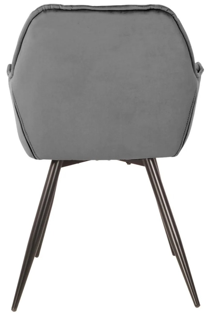 DIZAJNOVÁ STOLIČKA DIANE ZAMAT SIVÁ