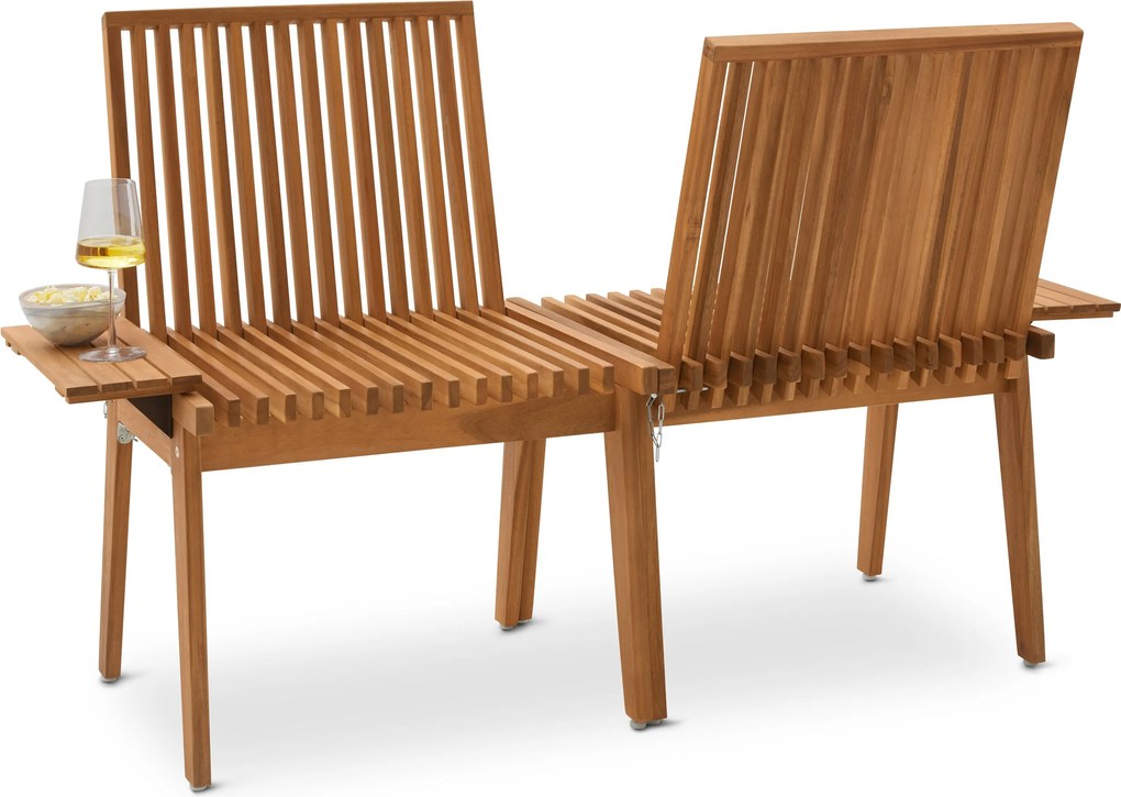 Lavička Plauderbank s flexibilným operadlom