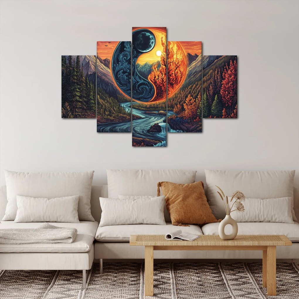 Obraz - Živly (150x105 cm)