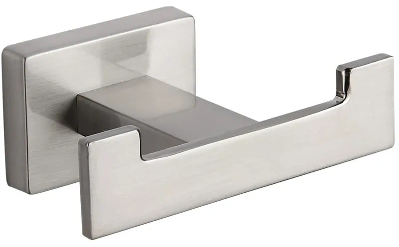 Mexen Arno, dvojitý háčik na uterák, brúsená oceľ, 7020735-97