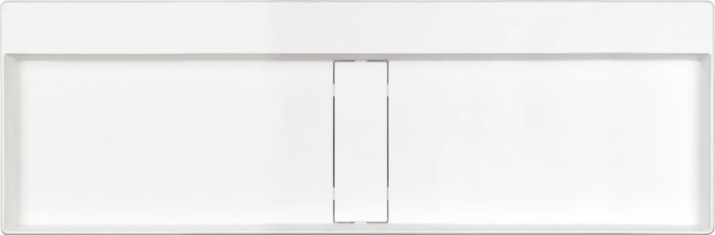 Deante Umývadlo na dosku Blur 120x40 cm - CQB AU2S, granit, alabaster
