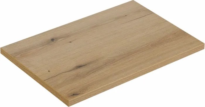 Závesná skrinka pod umývadlo Nova Oak II s doskou 80 cm dub coast evoke