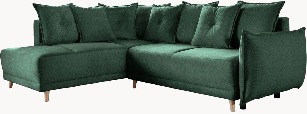 Menčestrová rohová pohovka's úložným priestorom Lazy Lukka