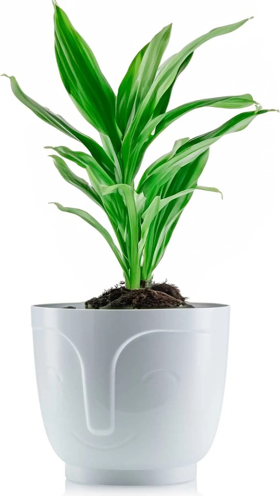 Kvetináč ZOE 14,3 cm biely