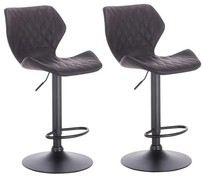 2x Barová stolička Hawaj CL-865 | čierna