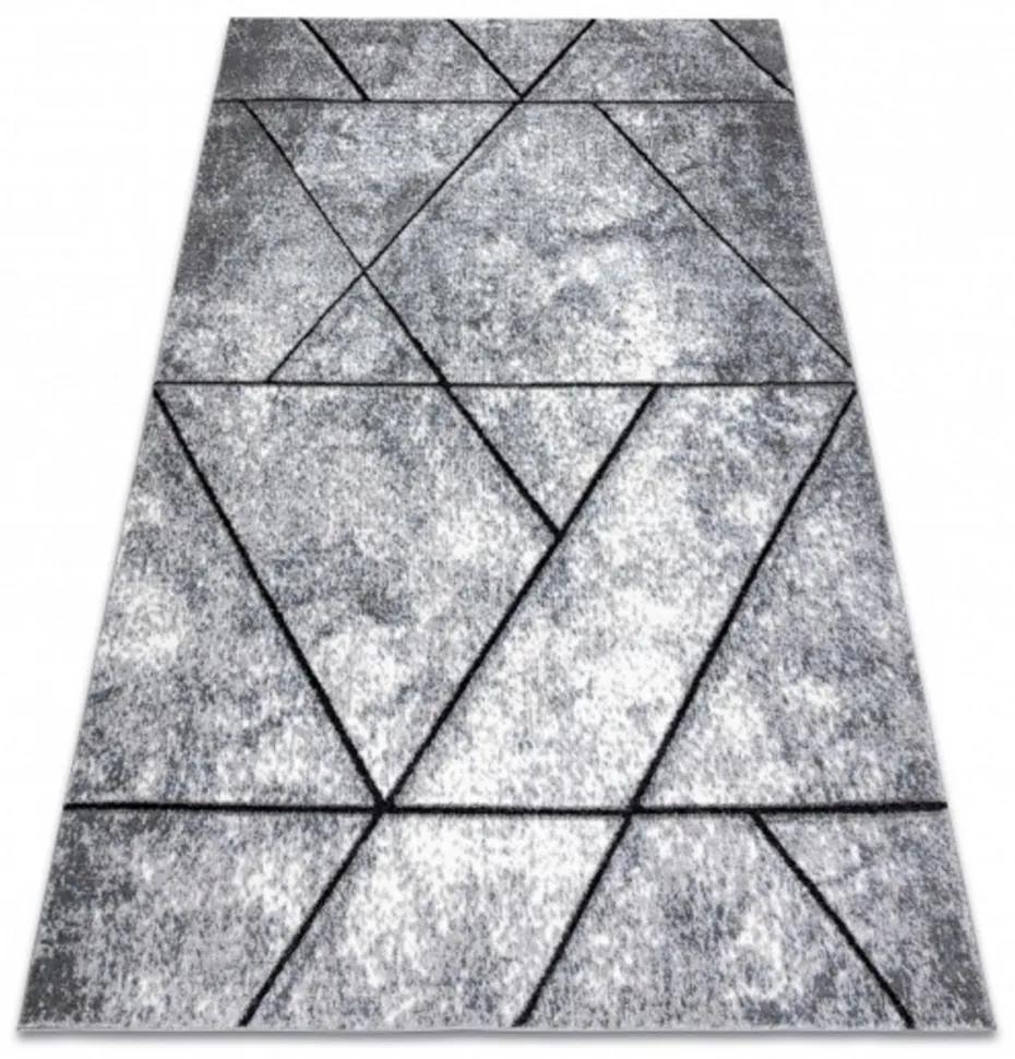 Kusový koberec  Wall šedý 160x220cm