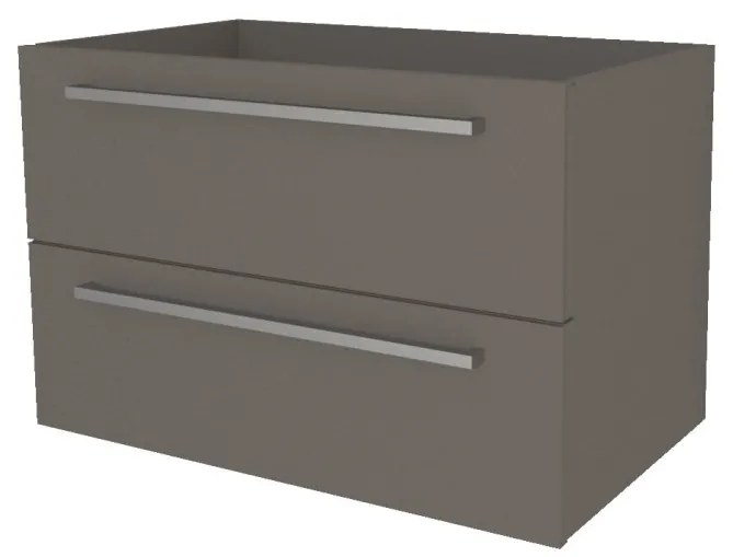 Mereo, Mereo Bino, kúpeľňová skrinka 61 cm, Multidecor, Lávovo sivá, MER-CN690SLAS1