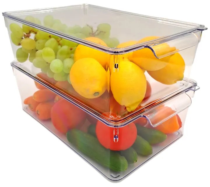 Orion Organizér do chladničky s vekom, 32 x 20 x 10 cm UROVNEJTO