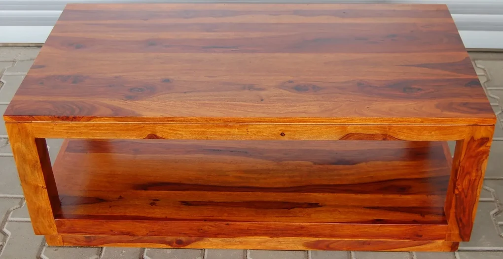 furniture-nabytek.cz - Luxusný konferenčný stolík z masívu palisander 90x45x60