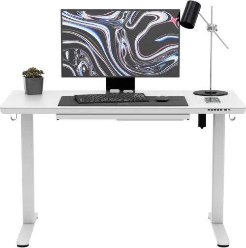 Elektrický výškovo nastaviteľný stôl Mark Adler Leader 8.5 biely