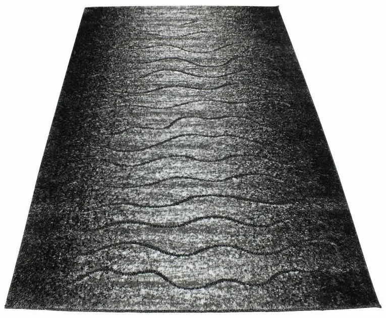 Moderný koberec do obývačky v sivej farbe Šírka: 200 cm | Dĺžka: 290 cm