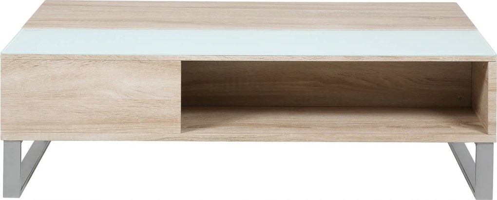 Bighome - Konferenčný stolík AZAELA 110 cm, prírodná