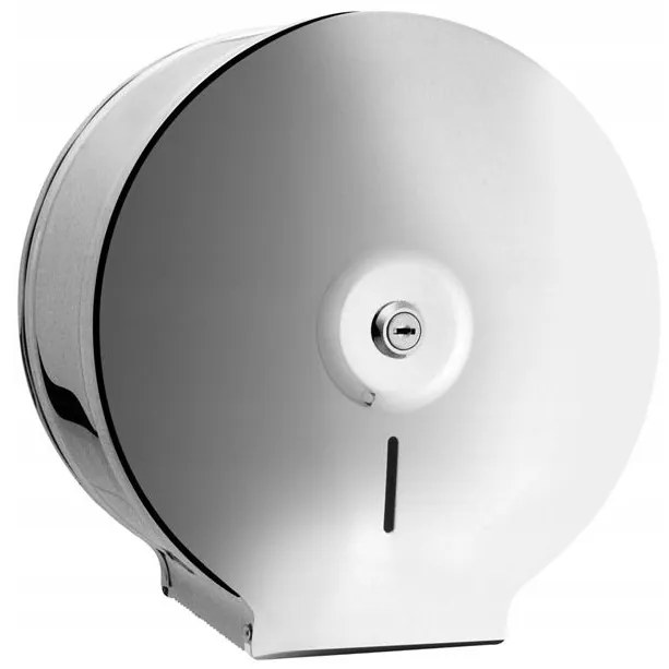 BISK Erga Jumbo S1, dávkovač roliek toaletného papiera s priemerom 180-230 mm, nehrdzavejúca oceľ, ERG-01570
