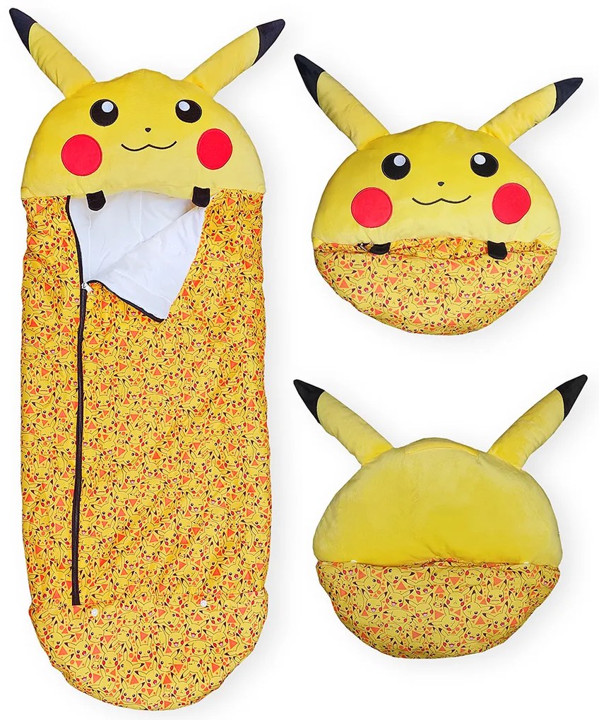 Halantex Detský spací vak Pokémon Pikachu 50x130cm