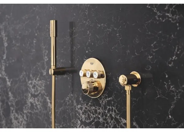 GROHE 27074GL0 - Nástenný držiak sprchy RAINSHOWER zlatý
