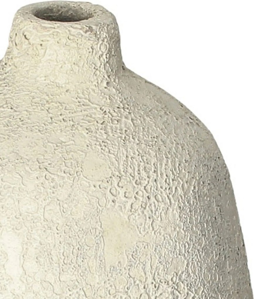 Váza Oresti 20x43cm krémová