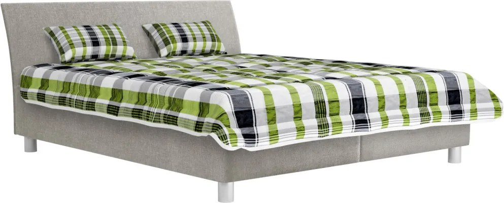 Posteĺ Bali 160x200 cm, béžová látka