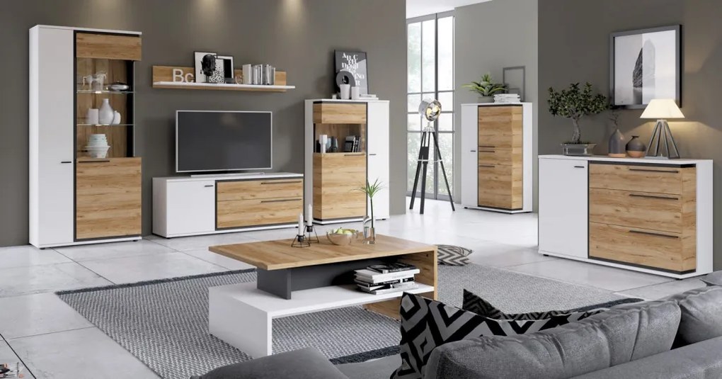 Vysoká vitrína Salinas