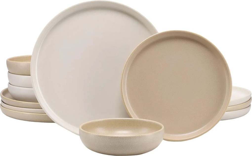 XXXLutz JEDÁLENSKÝ SERVIS Uno Toscana 12-dielne Creatable - Online Only bytové doplnky - 007768067601