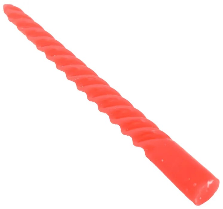 Stolové sviečky TWIST sada 4ks, červená