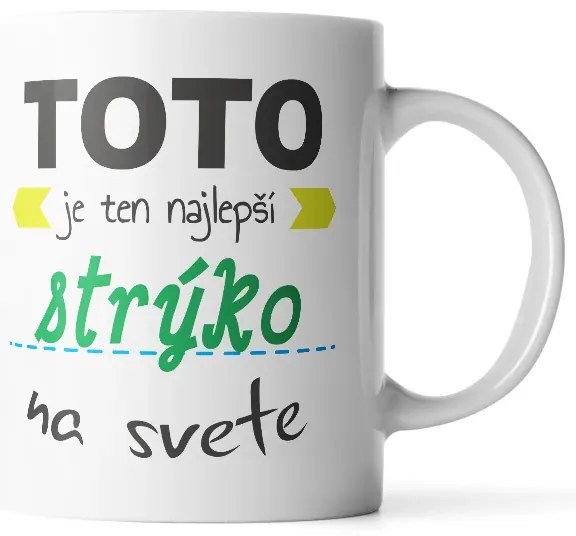 Sablio Hrnček Toto je ten najlepší strýko na svete - 890 ml - XXL