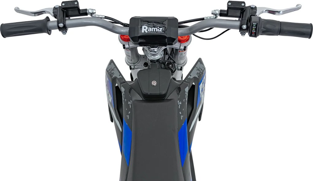 Ramiz Motocykel PIT BIKE Modrá
