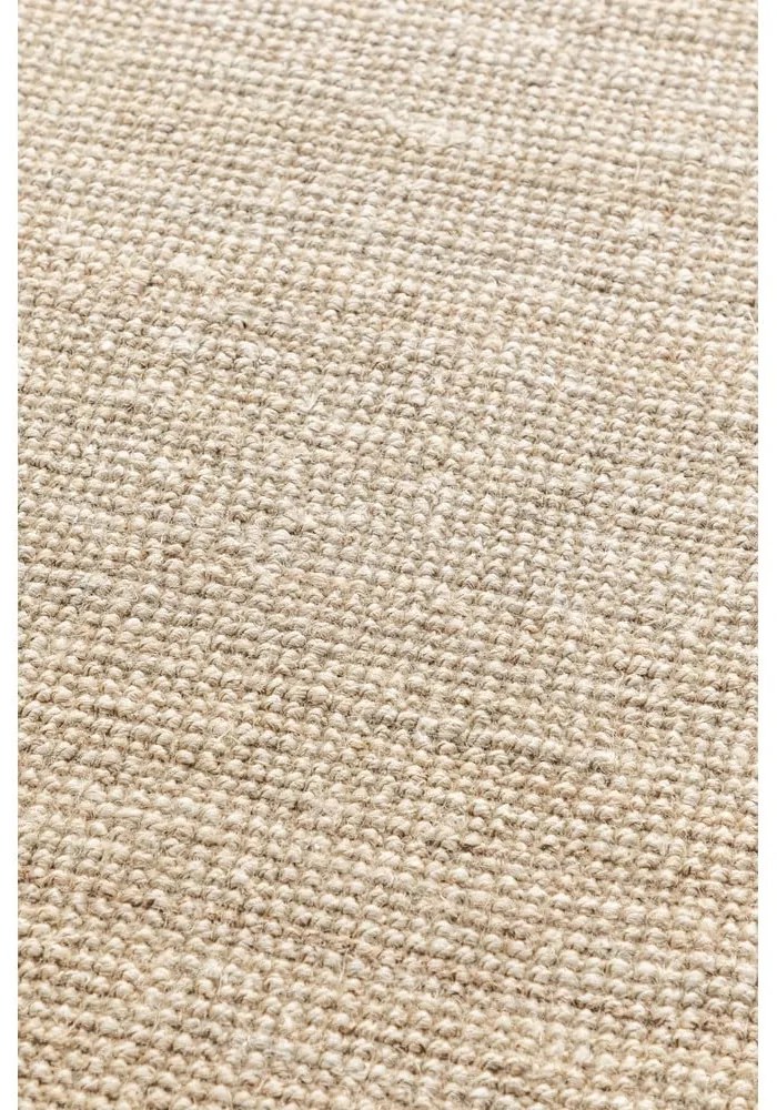 Krémovobiely jutový koberec 120x170 cm Bouclé – Hanse Home