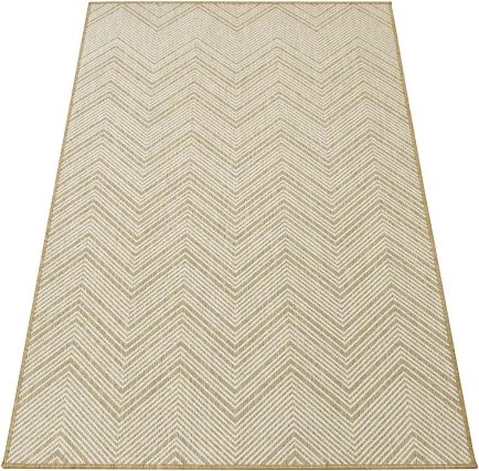 Obojstranný koberec 206139/10810 béžový / krémový