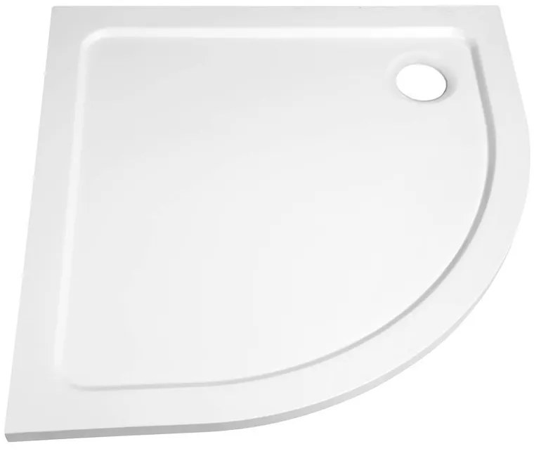 Gelco Gelco, AKCE štvrťkruhová sprchová zástena 900x900x1900mm, sklo BRICK, AG4295