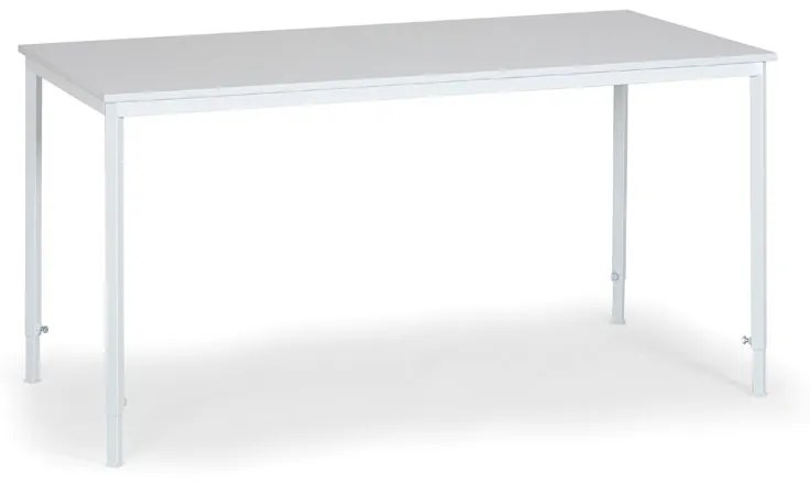 Montážny stôl bez ohrádky, kovové nohy, dĺžka 1200 mm