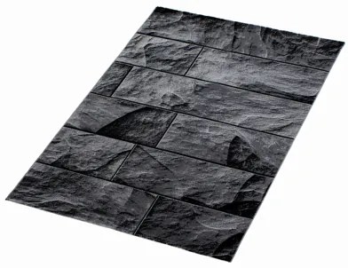 Koberce Breno Kusový koberec PARMA 9250 Black, sivá, čierna, viacfarebná,240 x 340 cm