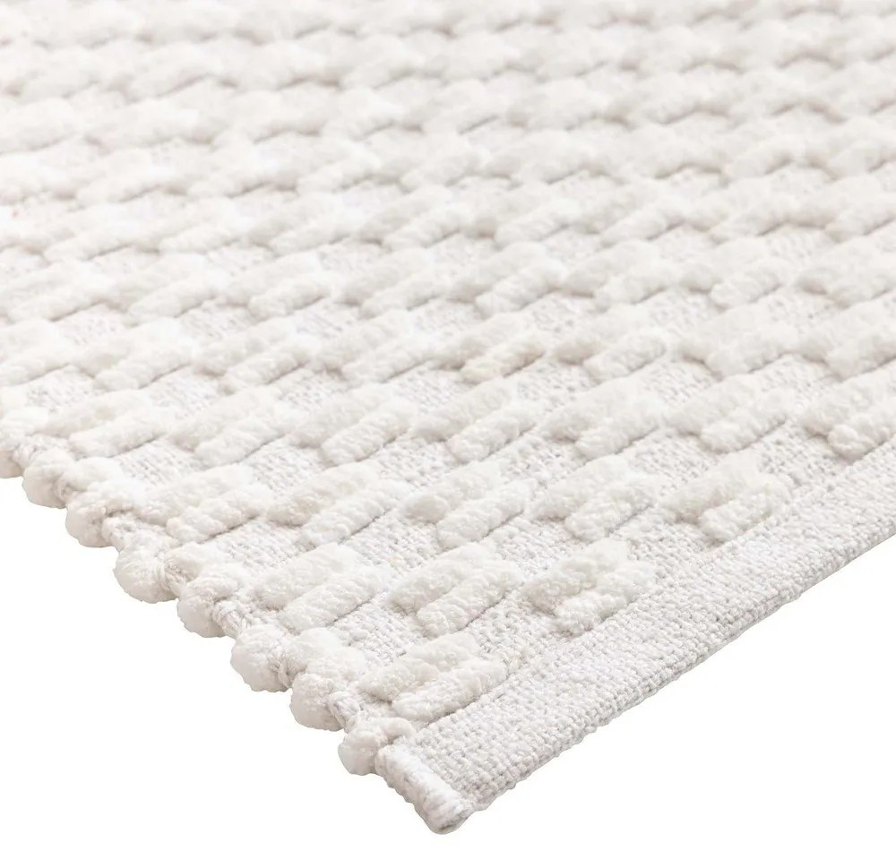 Krémová kúpeľňová predložka 50x80 cm Lois – douceur d'intérieur