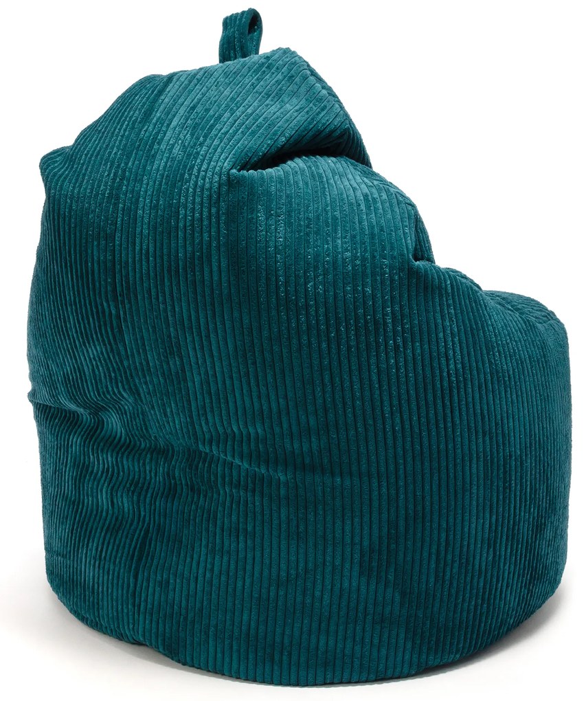 INTERMEDIC SK Kreslo Yoko Velvet – manšestrové kreslo s vankúšom, 75x70x30 cm Farba: SZ09 - tyrkysová