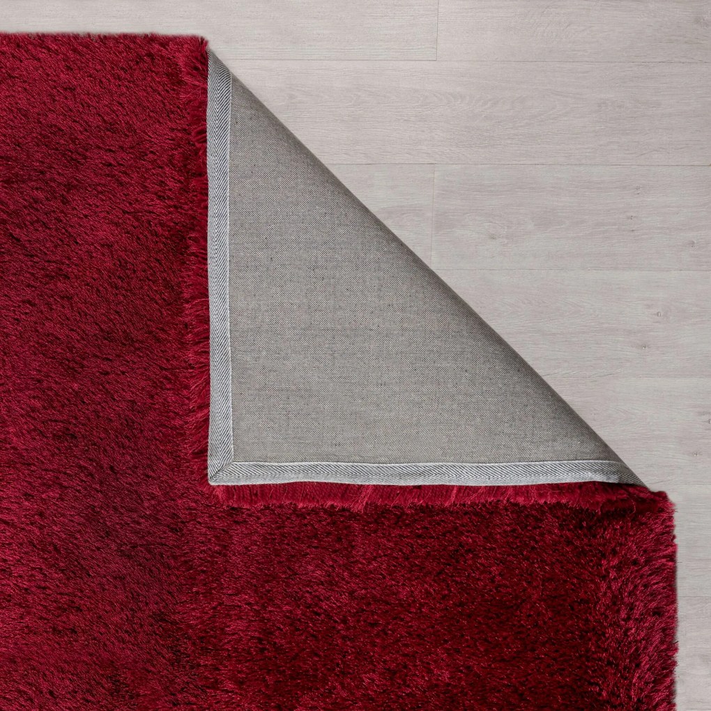Kusový koberec Pearl Red, 200x290, červená, obývacia izba, Flair Rugs