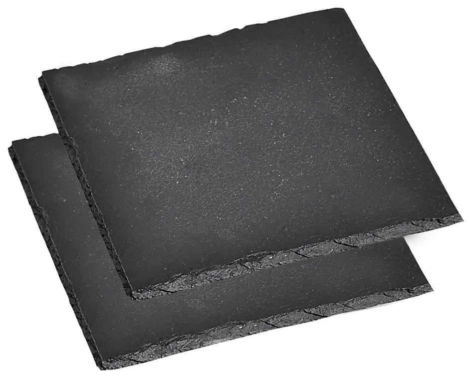 Kesper 38110 Sada bridlicových podtácok 2 ks, 13 x 13 cm