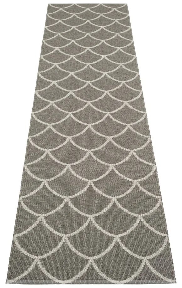 Sivý vnútorný a vonkajší behúň 70x300 cm Kotte Charcoal – Pappelina