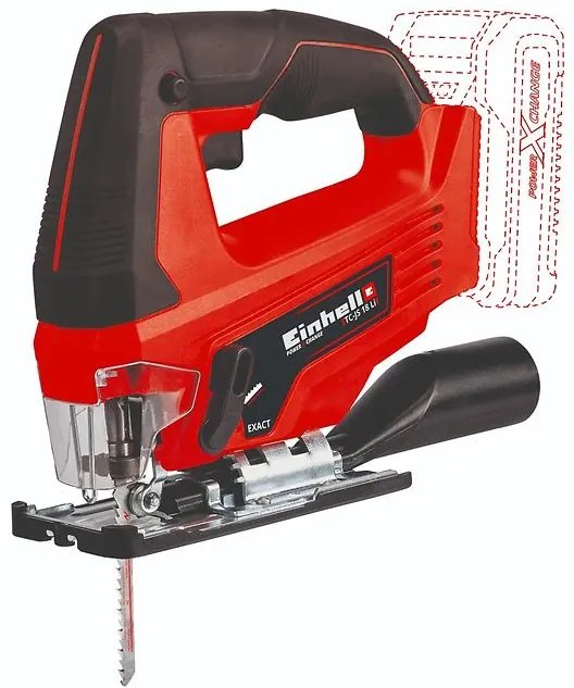 Einhell Power X-Change Píla priamočiara Aku TE-JS 18 Li  (bez batérie)
