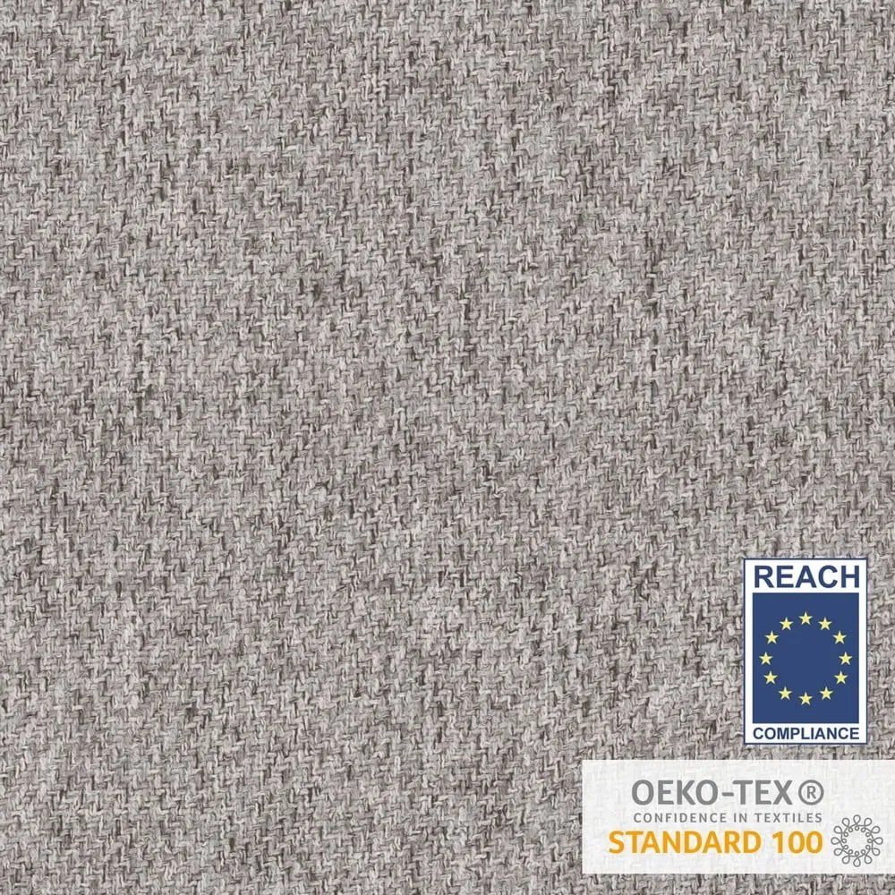 Boxspring posteľ s úložným priestorom 180x200 cm v prírodnej farbe/svetlohnedá Faro – Maison de Rêve